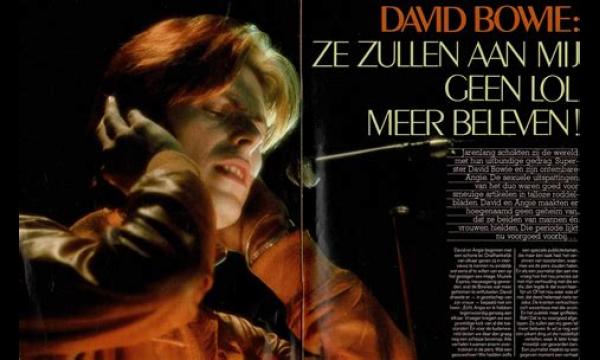 'David Bowie gunde mij mijn pauze als drummer en ik knijp mezelf nog steeds'