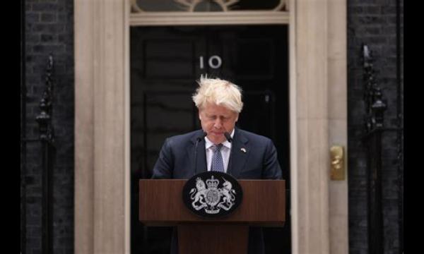 Boris Johnson zal later vandaag de persconferentie in Downing Street organiseren