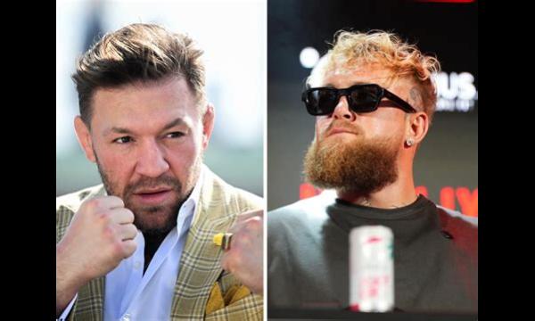 Conor McGregor lijkt Billy Joe Saunders te bespotten omdat hij stopte tegen Canelo Alvarez