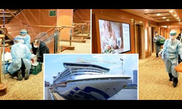 Coronavirus: Diamond Princess-passagier tweet grappige voedselrecensies in quarantaine