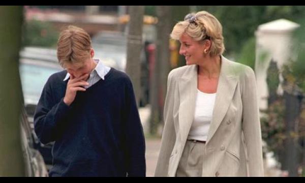 De 'beschamende' grap van prinses Diana voor William deed hem omvallen