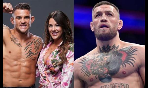 Dustin Poiriers vrouw Jolie, die verwikkeld is in een bittere Conor McGregor-vete