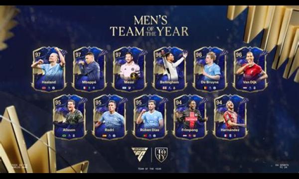 EA FC 24 TOTY lekt: het volledige TOTY-team lekt naast ongelooflijke TOTY-iconen