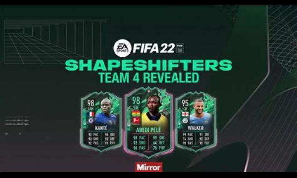 FIFA 22 Shapeshifters Team 4-selectie onthuld met Kyle Walker en N'Golo Kante