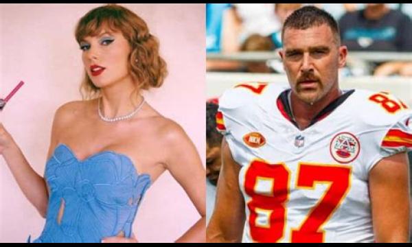 Het enorme gebaar van Travis Kelce naar Taylor Swift laat precies zien hoe hij over haar denkt