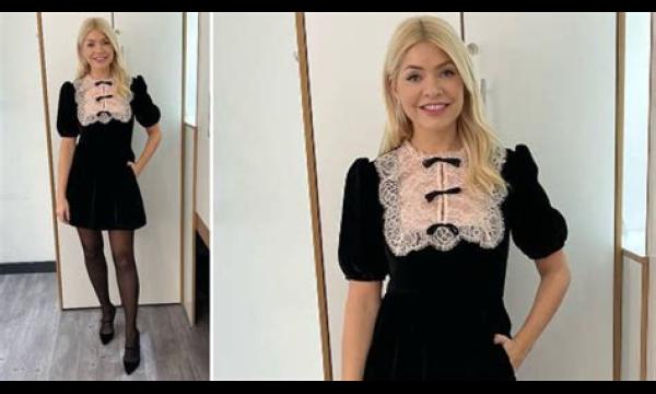 Holly Willoughby's 'flatterende' overhemdjurk die 'vele seizoenen meegaat'