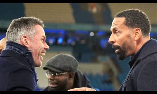 Jamie Carragher en Rio Ferdinand zetten hun ruzie voort na brute kritiek op de overname van Man Utd