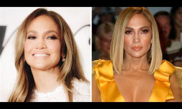 Jennifer Lopez pronkt met rondingen in een zeer riskante diepe groene jurk voor Paris Fashion Week