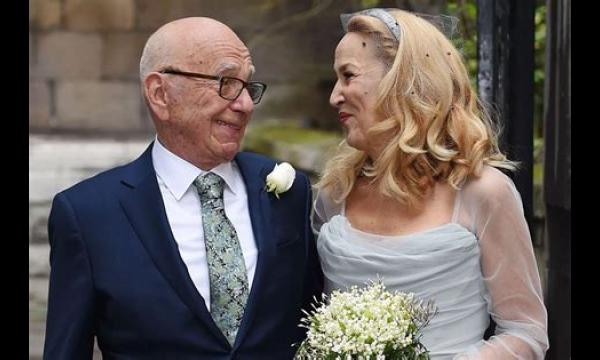 Miljardair Rupert Murdoch en supermodel Jerry Hall ‘scheiden na zes jaar’