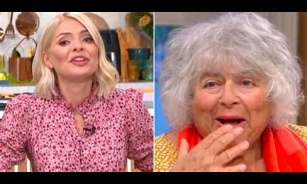 Miriam Margolyes laat Holly Willoughby gekrenkt achter terwijl ze zweert op This Morning