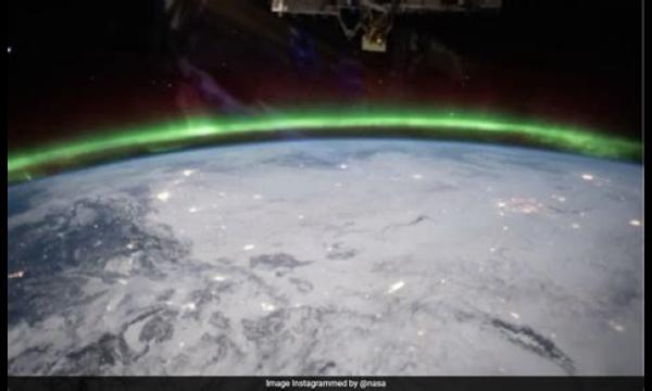 NASA deelt prachtige foto's van zeldzame 'parelmoerwolken' boven Zweden