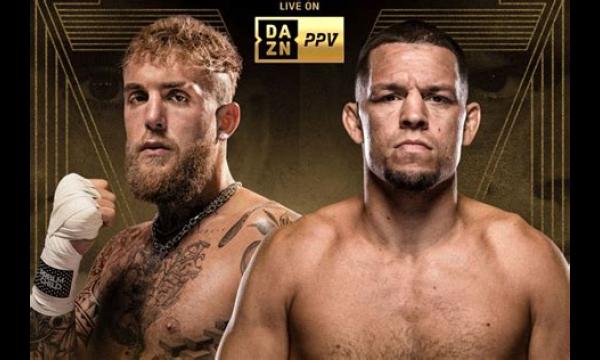 Nate Diaz kreeg een tip om tegen Jake Paul te vechten in plaats van het UFC-contract te verlengen