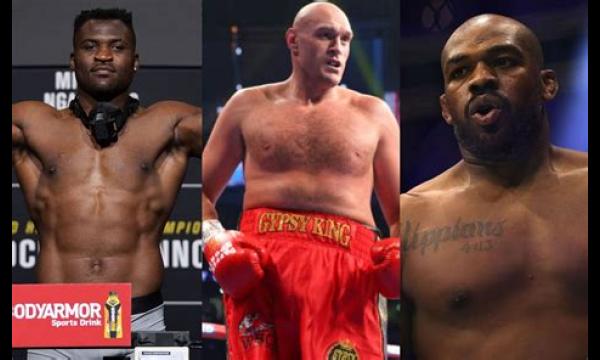 Tyson Fury roept Jon Jones en Francis Ngannou op voor twee gevechten op dezelfde avond