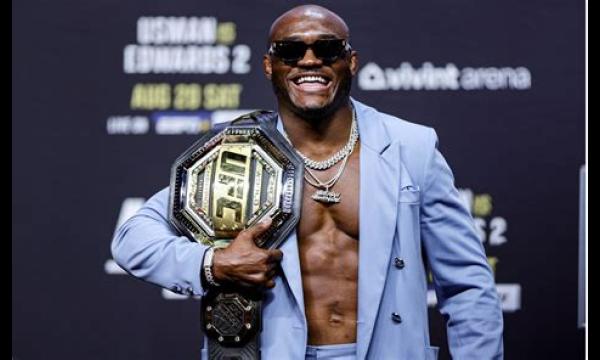 UFC-ster Kamaru Usman verdubbelt de ambitie om tegen Canelo Alvarez te vechten